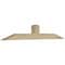 Ekena Millwork Portland Rough Sawn Timber Gable Bracket, Douglas Fir, 60"W x 10"H x 4"D x 4"F, 4/12 Pitch GBW060X10X0404POR00RDF - alternate 2